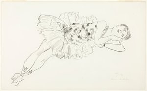 Dancer Reclining, from Ten Dancers by Henri Matisse