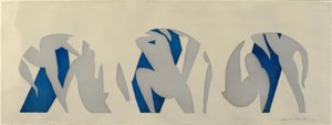 The Dance, Gray, Blue, White by Henri Matisse