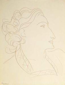 Female Profile (Portrait of L.N. Delektorskaya)