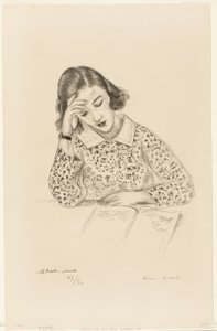 Girl Reading by Henri Matisse