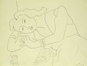 Head of a Woman by Henri Matisse