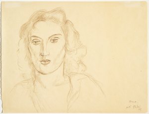 Head of a Woman by Henri Matisse