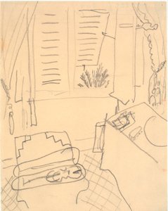 Interior with a Violin by Henri Matisse