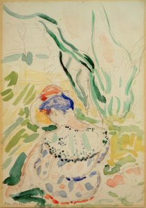 Seated Woman from Behind (Madame Matisse) by Henri Matisse