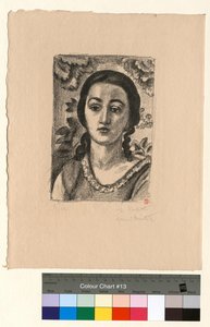 Young Girl with Brown Curls by Henri Matisse