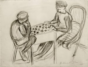 The Checkers Players by Henri Matisse