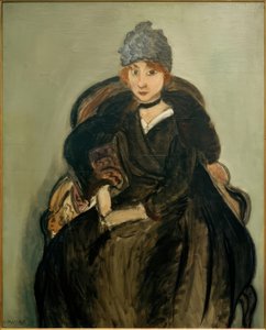 Marguerite with the Blue Hat by Henri Matisse
