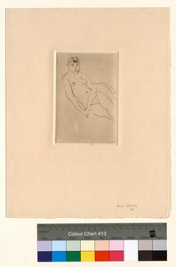 Nude Half Reclining