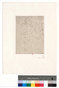 Seated Nude, Hands on Knees by Henri Matisse