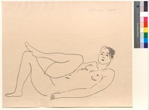 Reclining Nude, Bent Leg: Study of Legs by Henri Matisse