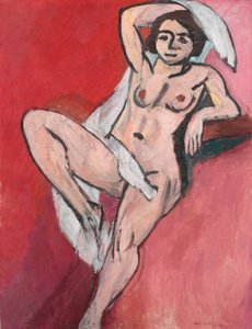 Nude with a White Scarf by Henri Matisse
