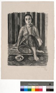 Odalisque with a Bowl of Fruit by Henri Matisse