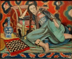 Odalisque in a Turkish Armchair by Henri Matisse