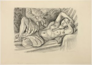 Odalisque with Magnolia by Henri Matisse