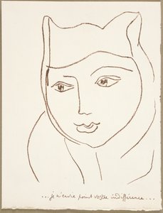 Page from Portuguese Letters by Henri Matisse