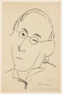 Portrait of Paul Léautaud