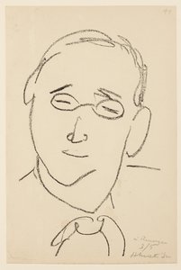 Portrait of Paul Léautaud by Henri Matisse