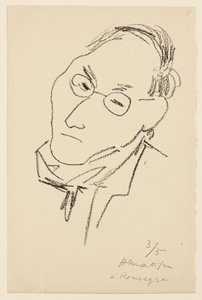 Portrait of Paul Léautaud by Henri Matisse
