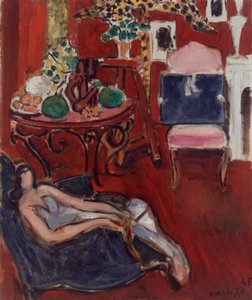 Red Interior by Henri Matisse
