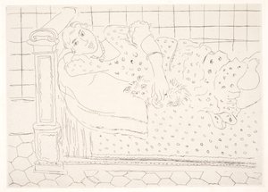 Rest, Figure with Gika by Henri Matisse
