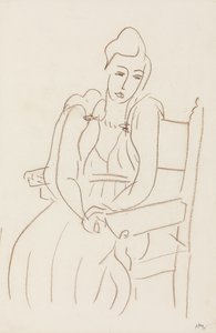 Seated Woman by Henri Matisse