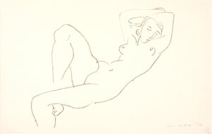 Sleeping, Naked Woman by Henri Matisse