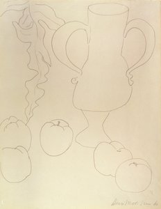 Still Life with Jug and Peaches by Henri Matisse