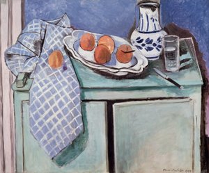 Still Life on a Green Sideboard