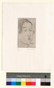 Head Three-Quarters Right by Henri Matisse