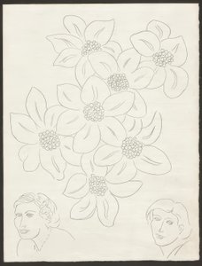 The Flowers, Plate Six from Poesies de Mallarmé
