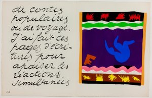 Toboggan, from Jazz by Henri Matisse