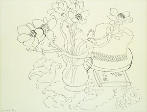 Vase of Anemones by Henri Matisse