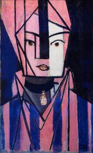 White and Pink Head, Autumn 1914 by Henri Matisse