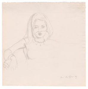 Young Woman with a Veil by Henri Matisse