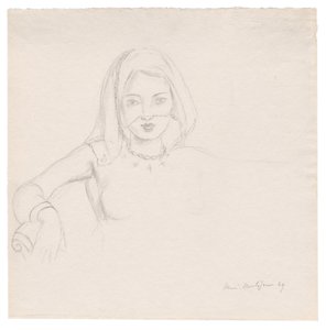 Young Woman with a Veil by Henri Matisse