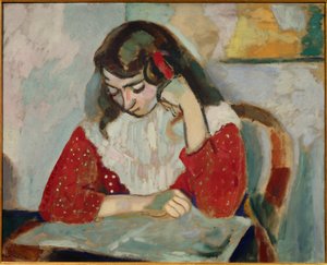 Marguerite Reading 1906