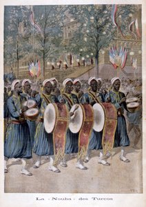 A regiment of Algerian Turcos, 1896