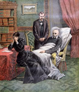 Death of Jules Ferry by Henri Meyer