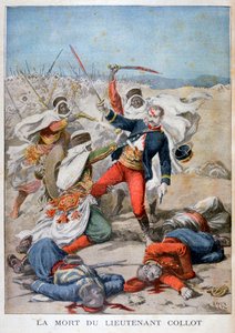 Death of Lieutenant Collet, Algeria