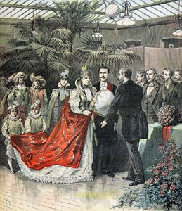 Parisian laundresses elect their queen