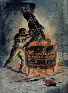 Xavier Ange Carrara Burns the Body of Augustin Lamarre