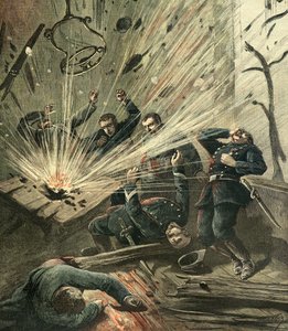 Bomb Explosion at a Police Station
