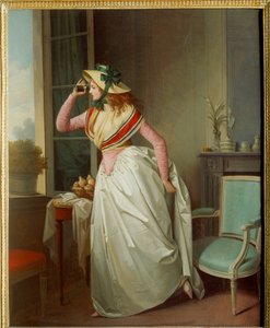 Woman in the eye