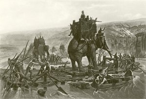 Hannibal Crossing the Rhone