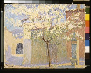Tree In Bloom by Henri Person