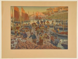 The Port by Henri Rivière