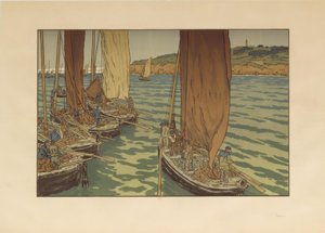 Departure of Boats at Tréboul