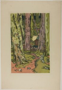 Laundry Under Trees at Loguivy by Henri Rivière