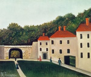 Landscape with an Arch and Three Houses, 1907