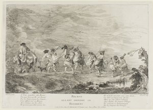 Recruits Going to Join the Regiment by Henri Simon Thomassin